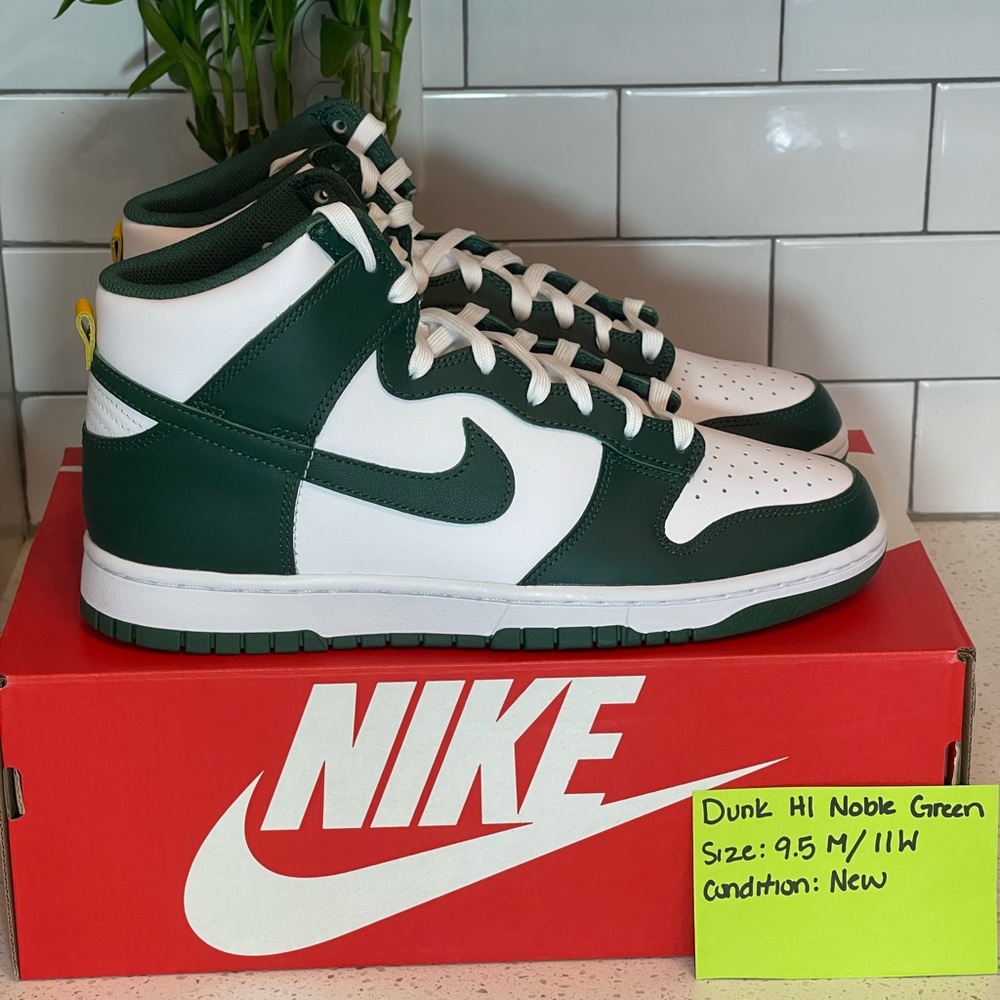 Nike dunk high noble green